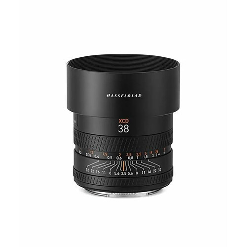 Objectif hybride Hasselblad XCD 38mm f/2.5 noir