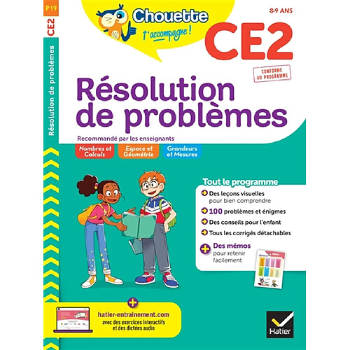 Résolution de problèmes CE2, 8-9 ans : conforme au programme · Occasion