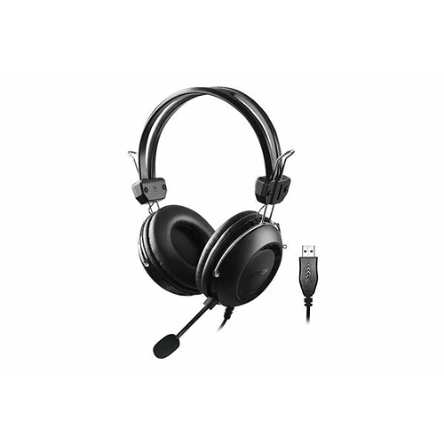 A4Tech HU-35 USB Casque Arceau Noir