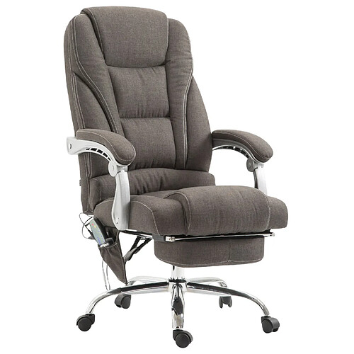 Non Chaise de bureau en tissu Pacific avec fonction massage