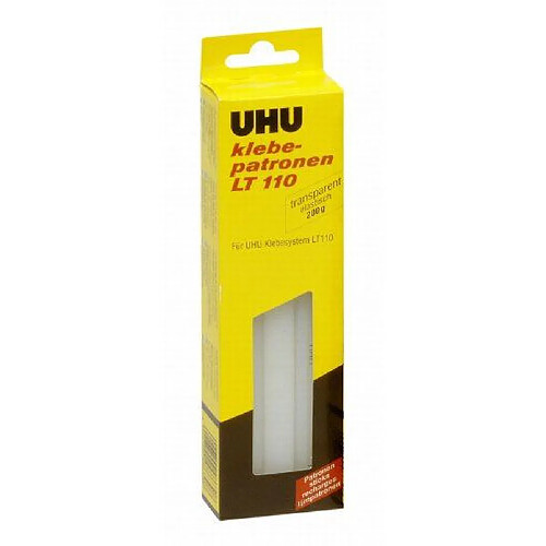 Uhu 48630 LT 110 Cartouches de colle Transparent 200 g