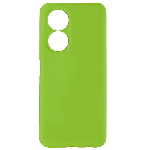 Avizar Coque Honor X7 Silicone Semi-rigide Soft-touch Fine Vert