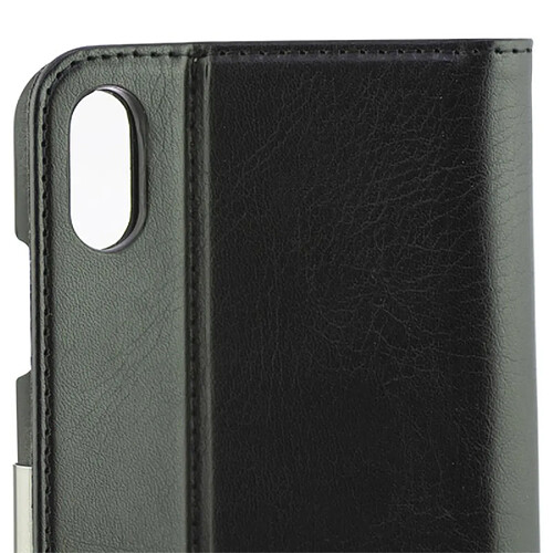 Housse Folio pour Mobile Iphone Xs Max Noir