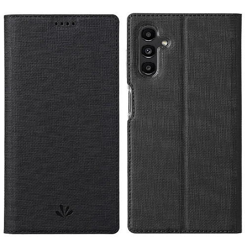 Etui en PU VILI anti-rayures, fermeture automatique magnétique avec support noir pour votre Samsung Galaxy A13 5G