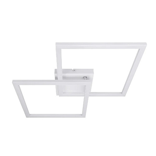 Autres Temps ZMH LED Plafonnier Living Room Noir/Blanc Square Hallway Light Modern 3000K Kitchen