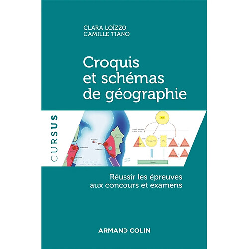 Croquis et schémas de géographie : réussir les épreuves aux concours et examens