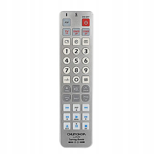 GUPBOO Télécommande Universelle de Rechange pour apprendre Chunghop L309 télécommande pour TV/SAT