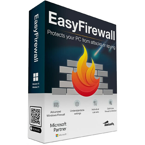 Abelssoft EasyFirewall - Licence perpétuelle - 1 PC - A télécharger