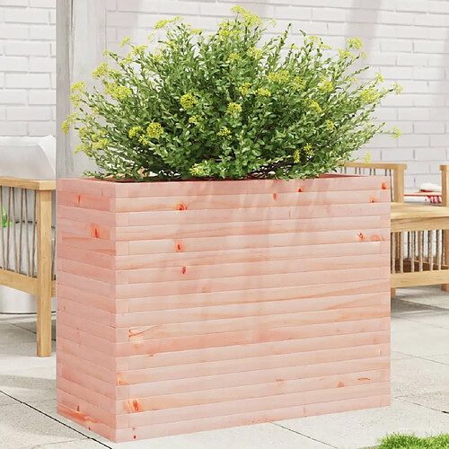 vidaXL Jardinière 90x40x68,5 cm bois massif douglas