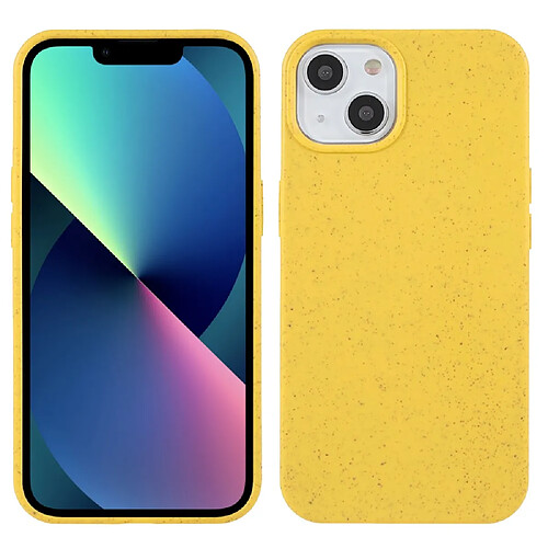 Coque en TPU anti-chute, style paille de blé jaune pour votre Apple iPhone 13 mini 5.4 pouces