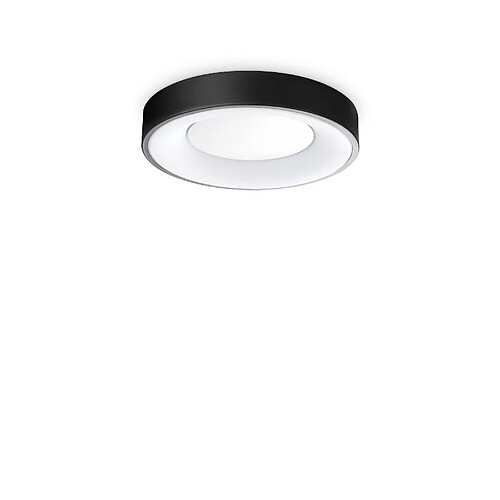 Ideal Lux Semi-Plafonnier LED Intégré Noir 1550Lm 3000K