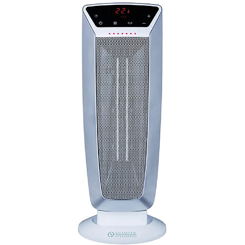 Olimpia Splendid radiateur soufflant céramique avec minuterie pour 60m³ 2200W gris blanc noir