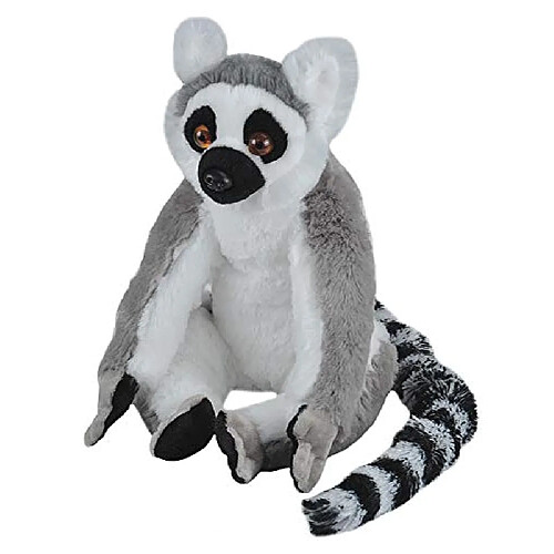 Wild Republic Ring Tailed Lemur Plush Stuffed Animal Plush Toy gifts for Kids cuddlekins 12 Inches