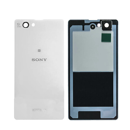 couvercle batterie pour Sony xPeria Z1 Compact-Blanc