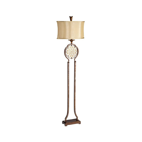 Elstead Lighting Lampadaire Marcella Acier doux Bronze britannique, bronze oxydé