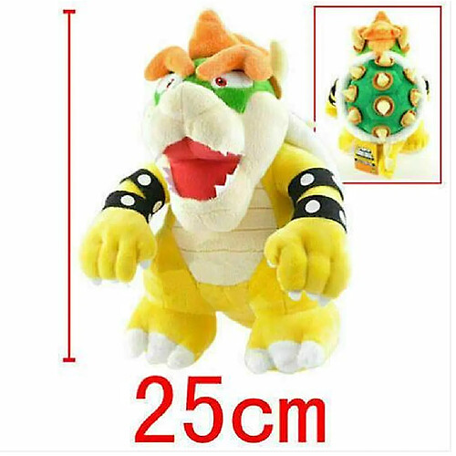 Universal Super Mario Bros. Peluche Bauer Kobe jouet doux peluche poupée Teddy 10