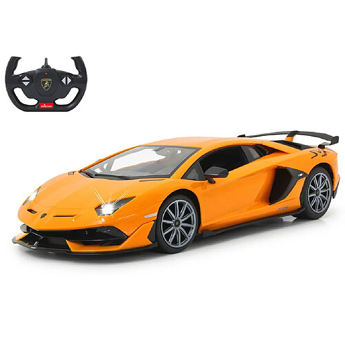 Jamara Voiture télécommandée Lamborghini Aventador SVJ 1:14 Orange