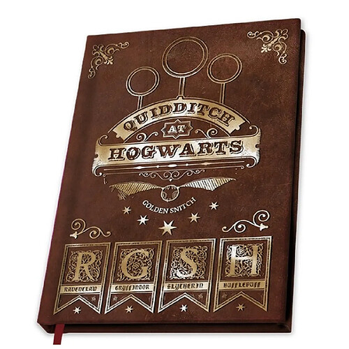 Abystyle Harry Potter - Cahier A5 Quidditch