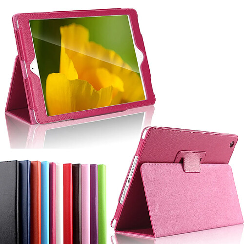 Xeptio Housse nouvel Apple iPad 9.7 2017 / iPad 9,7 2018 rose avec Stand - Etui coque