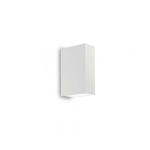 Ideal Lux Applique de jardin Tetris-2 Métal,aluminium blanc 2 ampoules 13cm