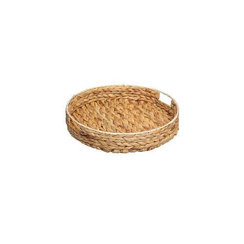 Ac-Deco Plateau en roseau Natural Mood - D 35 x H 6,5 cm