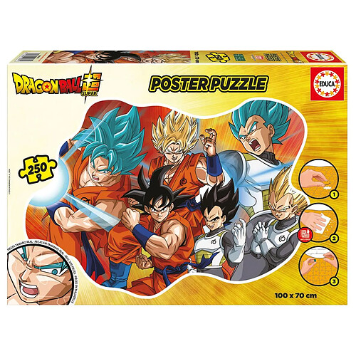 Educa Borras Poster Puzzle 250 p - Dragon Ball