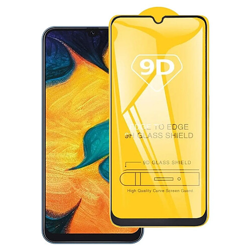 Wewoo Film de verre trempé de plein écran de 25 PCS 9D avec colle pour Galaxy A20 et A30 et A30 et M30