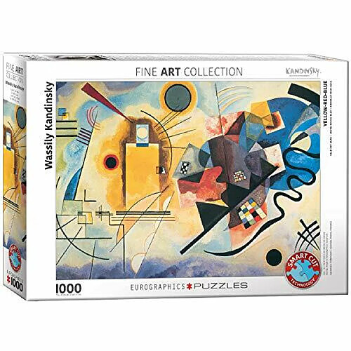 Eurographics gelb Rot Blau par Kandinsky Puzzle 1000 piAces