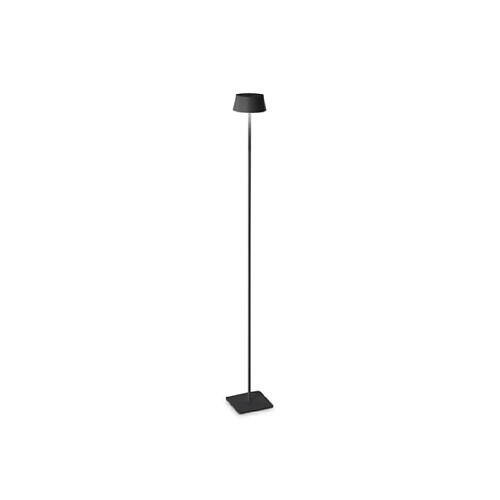 Ideal Lux Borne de jardin Pure Métal Noir