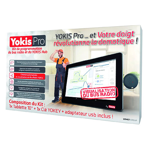 kit de programmation - yokis pro - tablette + yokey - yokis kitypro