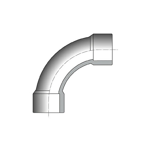 FITT Courbe 90° injectée Ø32 - 16 bars