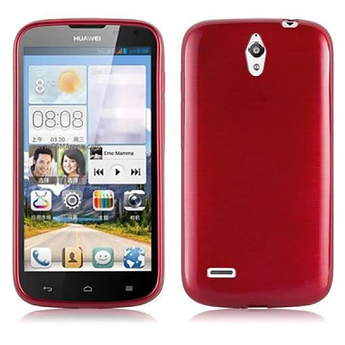 Cadorabo Coque Huawei ASCEND G610 Etui en Rouge