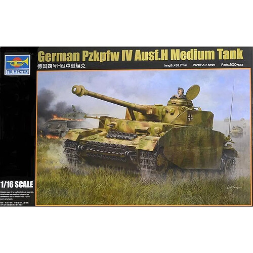 Trumpeter Maquette Char German Pzkpfw Iv Ausf.h Medium Tank