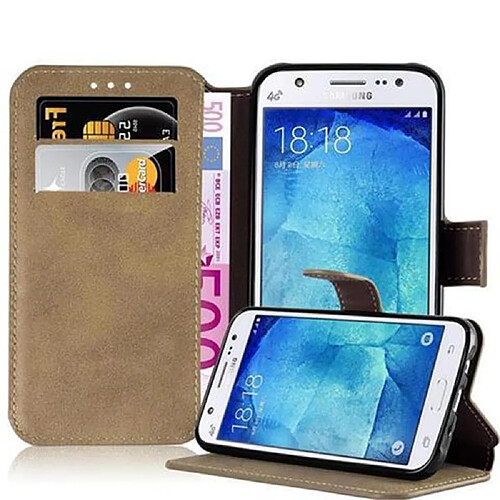 Cadorabo Coque Samsung Galaxy J5 2015 Etui en Brun