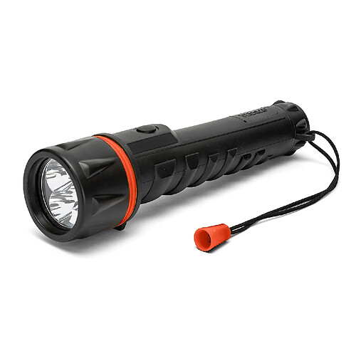 VELAMP Lampe torche caoutchouc incassable 3 LED (3D non fournies)