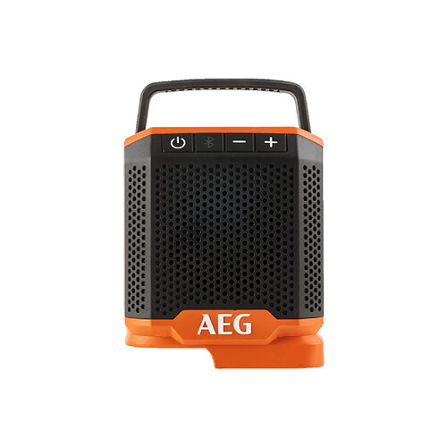 Radio AEG 18V - connexion bluetooth - portée 30 M - 30 W - prise USB - IP54 - Sans batterie ni chargeur - BRSP18-0