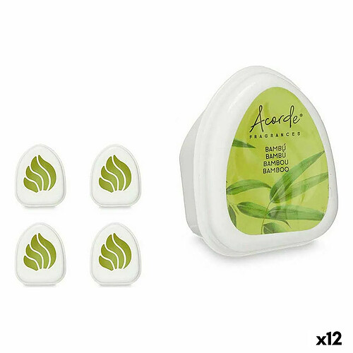 Acorde Set de désodorisants Bambou 50 g (12 Unités)