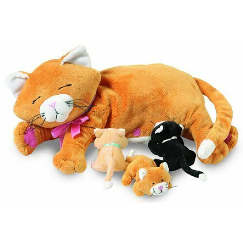 Manhattan Toy - 107790 - Peluche - Animaux et Leurs Petits - Nina - Chat