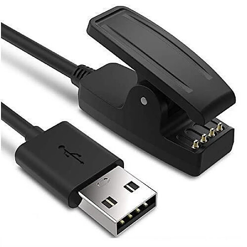 Euro Mega USB Chargeur Alimentation pour Garmin Approach G10 S20 Vivomove HR et Garmin Forerunner 735XT 35 230 235 630 645 Music