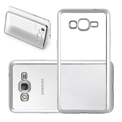 Cadorabo Coque Samsung Galaxy GRAND PRIME en Argent Étui