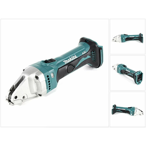 Makita DJS 161 Z Cisaille à tôle sans fil 18 V Li-Ion 1,6 mm - sans Batterie, sans Chargeur