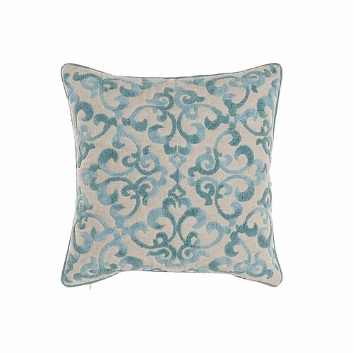 Housse de coussin DKD Home Decor Bleu Traditionnel 50 x 1 x 50 cm