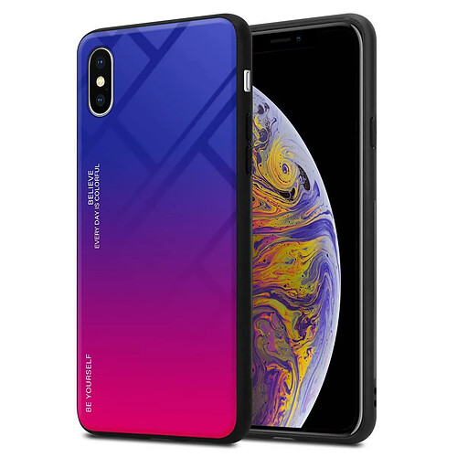 Cadorabo Coque iPhone XS MAX Etui en Violet