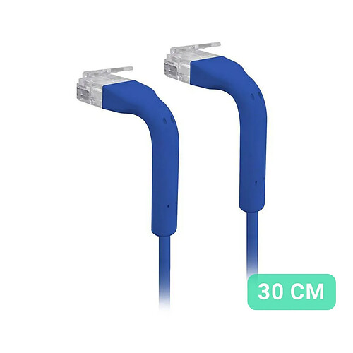 Cable de Red Ubiquiti UniFi Cat.6 U/UTP 0.3m Azul