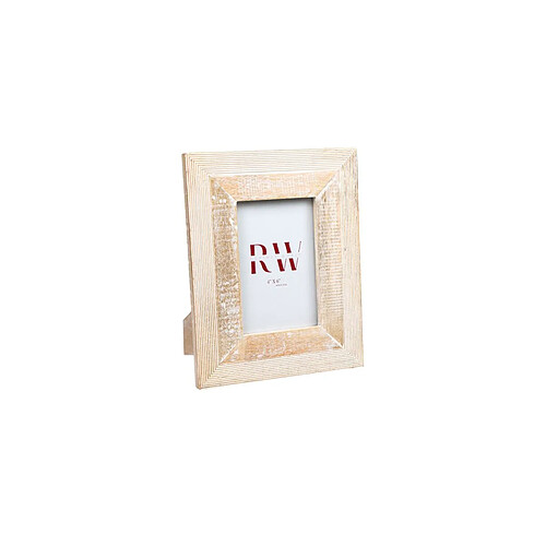 Cadre photo Romimex Blanc Bois de manguier Bois MDF 2 x 15 x 10 cm