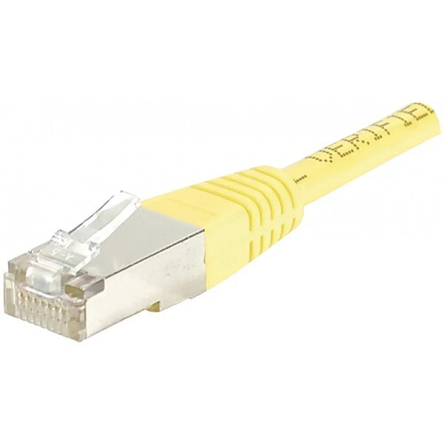 Abi Diffusion Cordon RJ45 catégorie 6 F/UTP jaune - 7 m