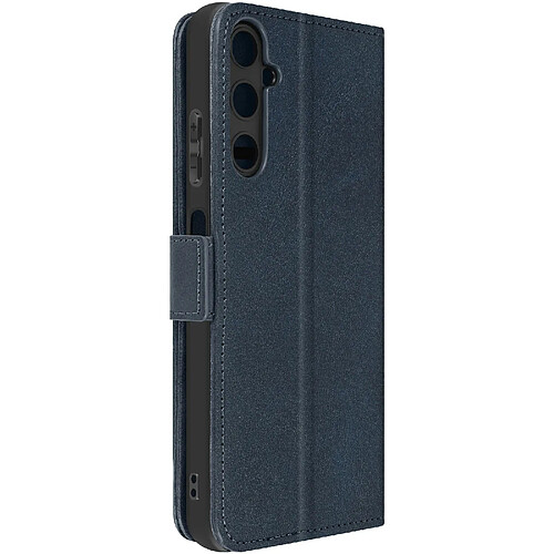 Avizar Étui pour Samsung Galaxy A05s Porte-carte Support Vidéo Série Vintage Bleu