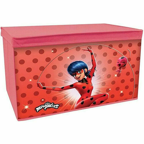 Caisse Fun House Miraculous Rouge 55,5 x 34,5 x 34 cm