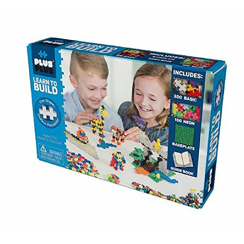 PLUS PLUS Basic Starter Set 600 Pieces