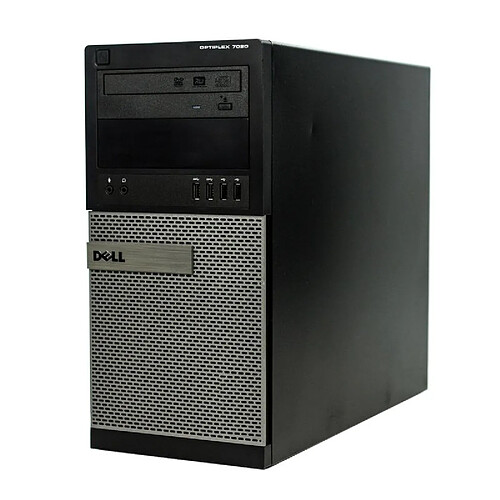 PC Tour Dell 7020 Intel Pentium G3220 RAM 8Go Disque Dur 1To Windows 10 Wifi · Occasion